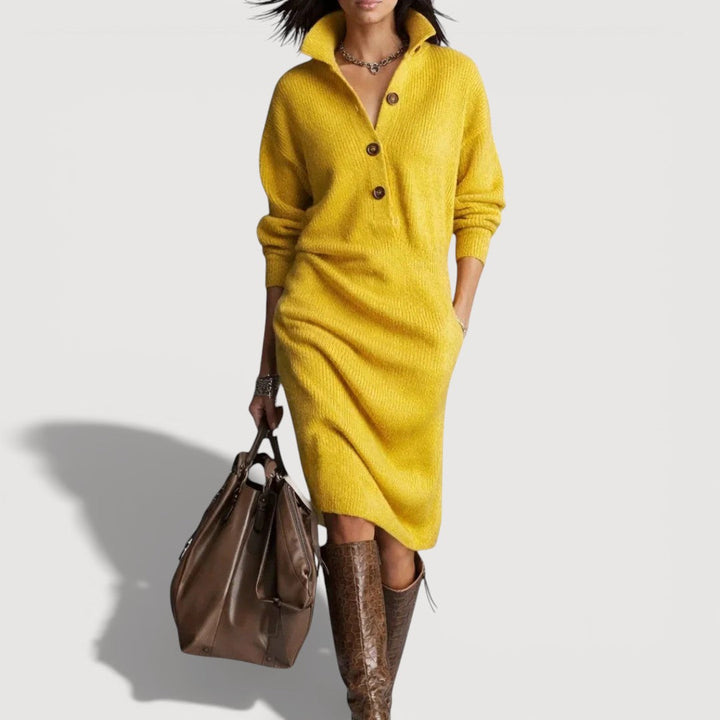 ALESSIA – Comfortabele Gebreide Jurk