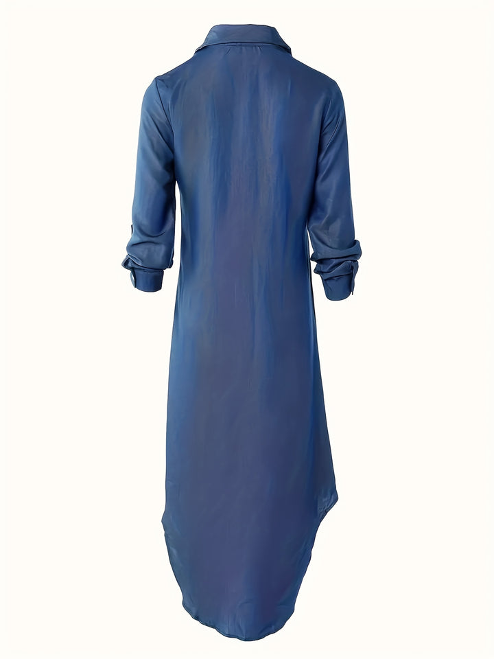 Elegante Zomer Overhemdjurk – Comfortabel & Stijlvol