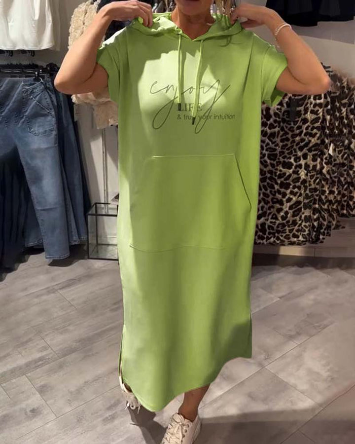 CECILE™ | Casual hoodie jurk