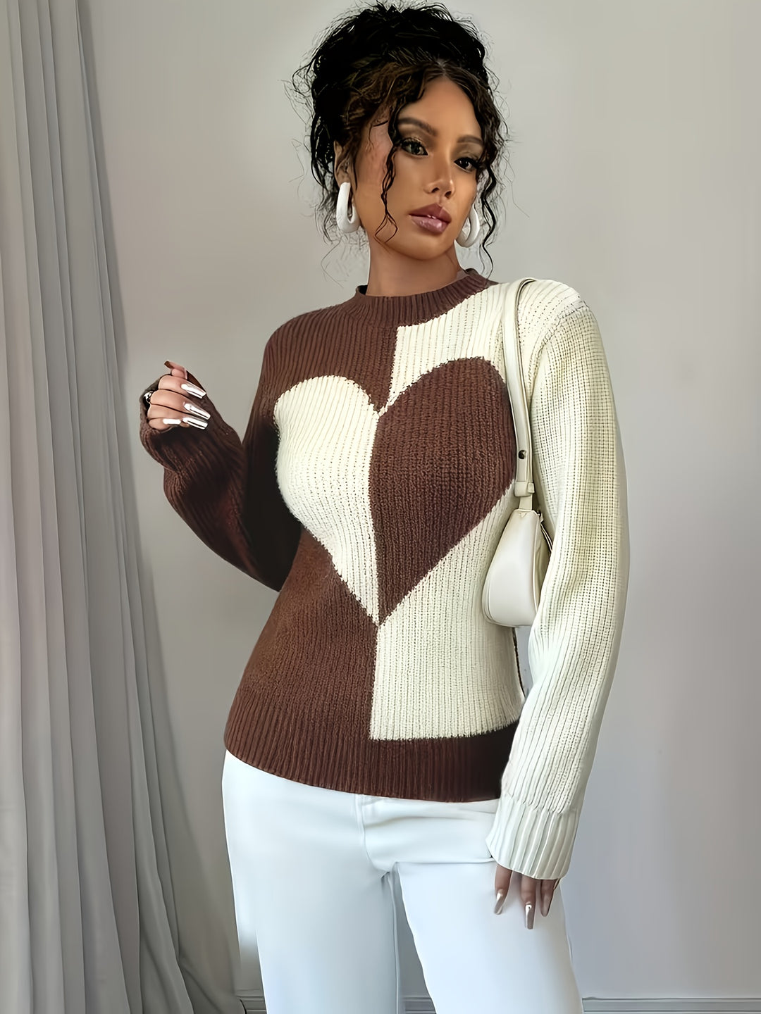 Comfortabele Damestrui met Hartdetail