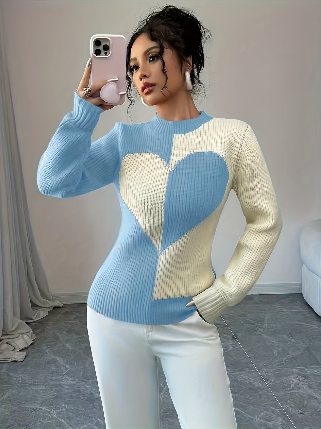 Comfortabele Damestrui met Hartdetail