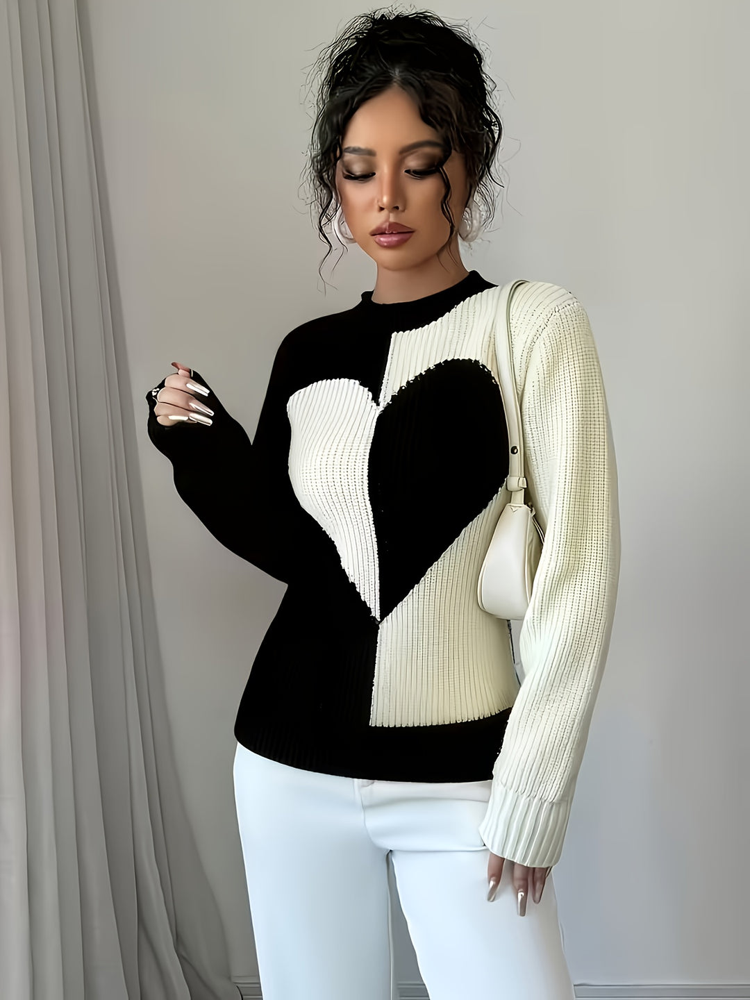 Comfortabele Damestrui met Hartdetail