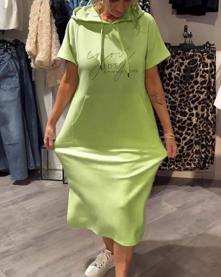 CECILE™ | Casual hoodie jurk