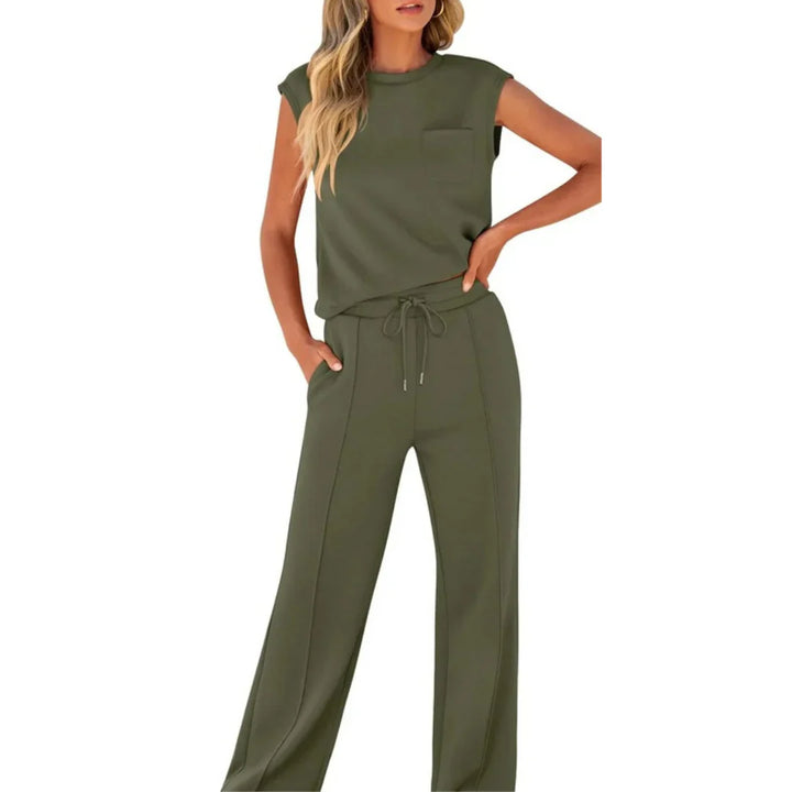 KAIYA™ – Casual Zomer Zachte Lounge Co-Ord