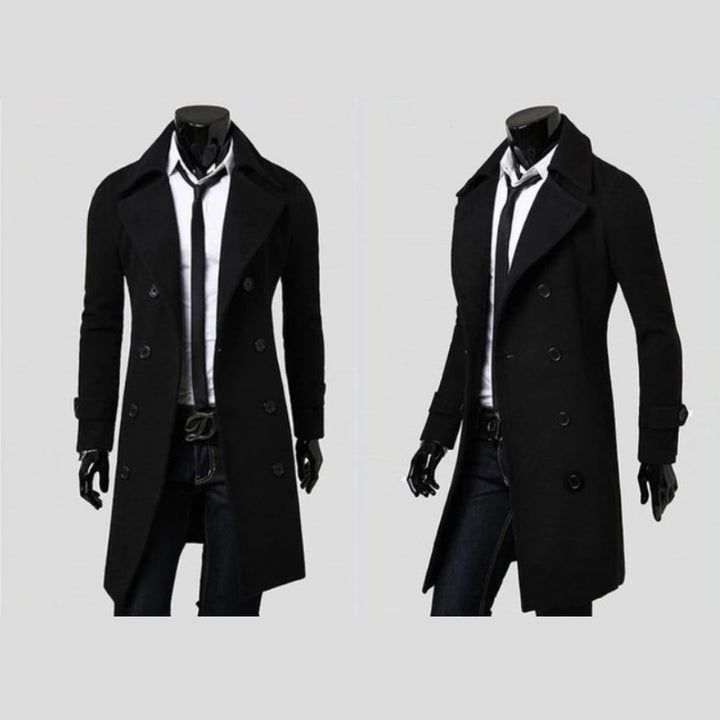 ROTTERDAM STIJL | DOUBLE-BREASTED WOOL COAT