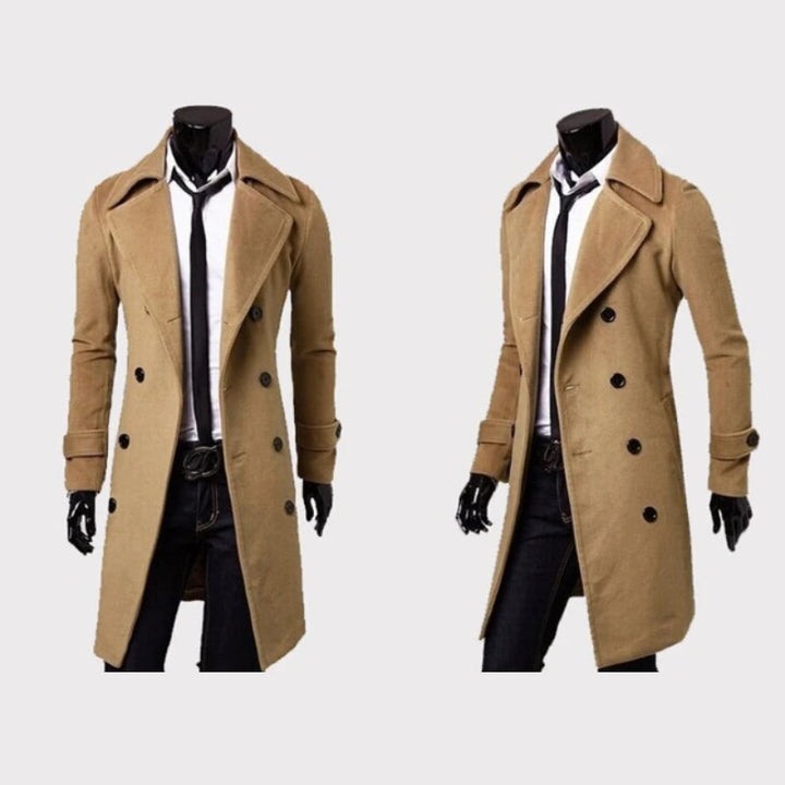 ROTTERDAM STIJL | DOUBLE-BREASTED WOOL COAT