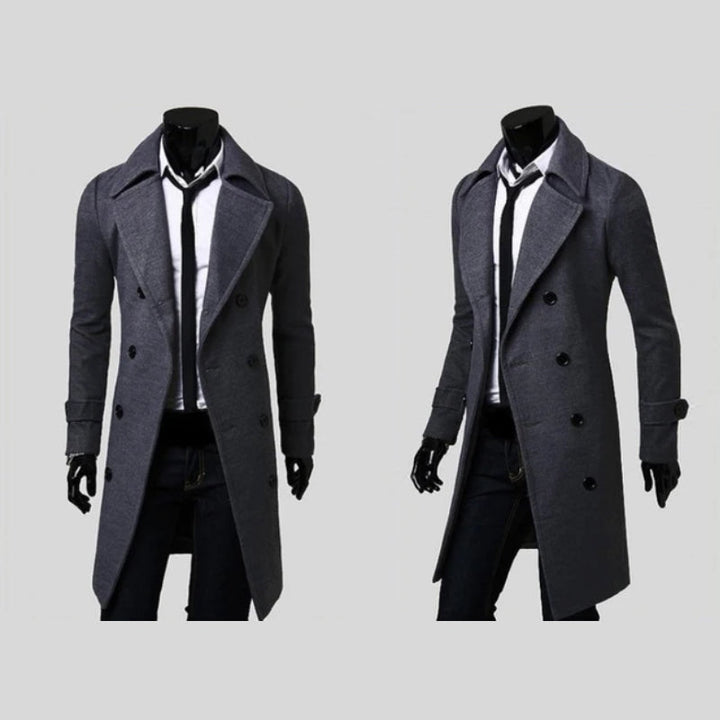 ROTTERDAM STIJL | DOUBLE-BREASTED WOOL COAT